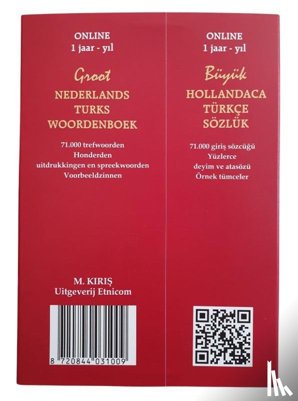  - Groot Nederlands-Turks woordenboek online