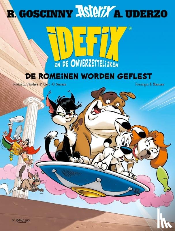  - Idefix en de onverzettelijken 8 - de romeinen worden geflest (bundel 5 ex.)