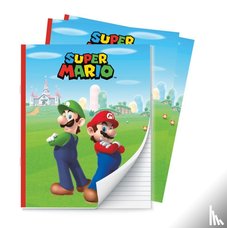  - Super Mario A5 schrift lijn 3-pack - 2024-2025