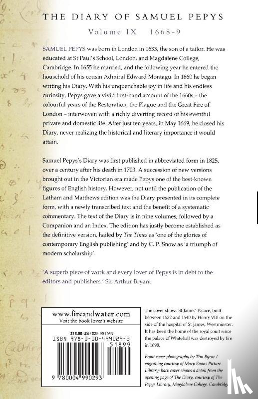 Pepys, Samuel - The Diary of Samuel Pepys