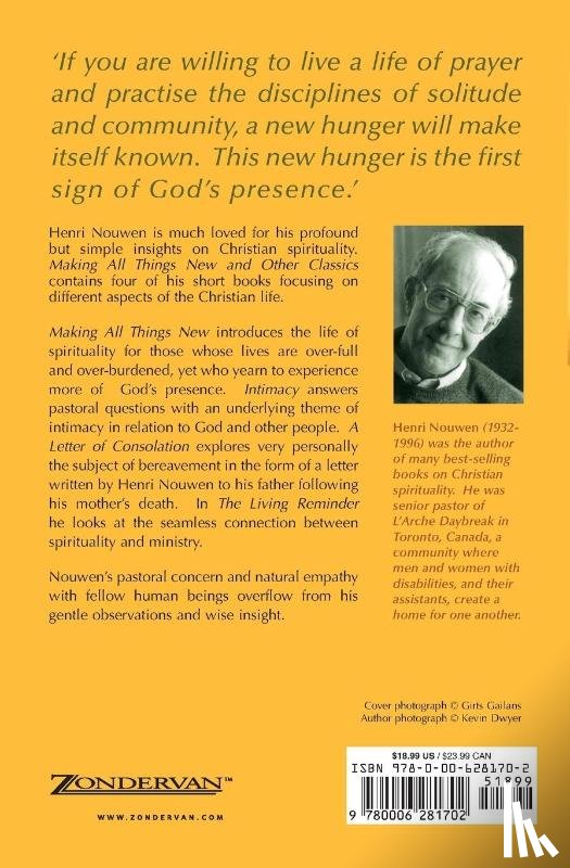 Nouwen, Henri - Making All Things New and Other Classics