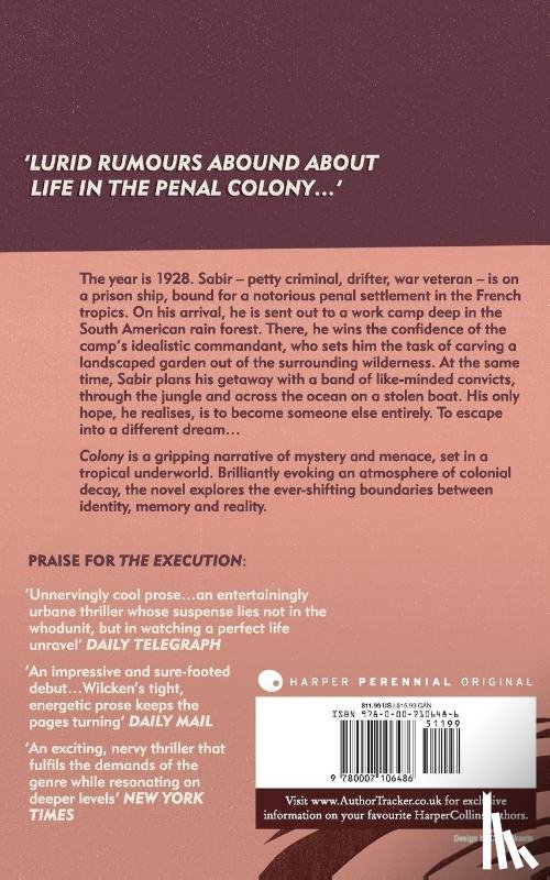 Wilcken, Hugo - Colony