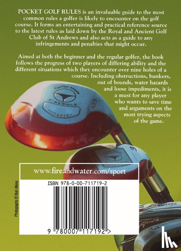 Vickers, Jonathan - Pocket Golf Rules