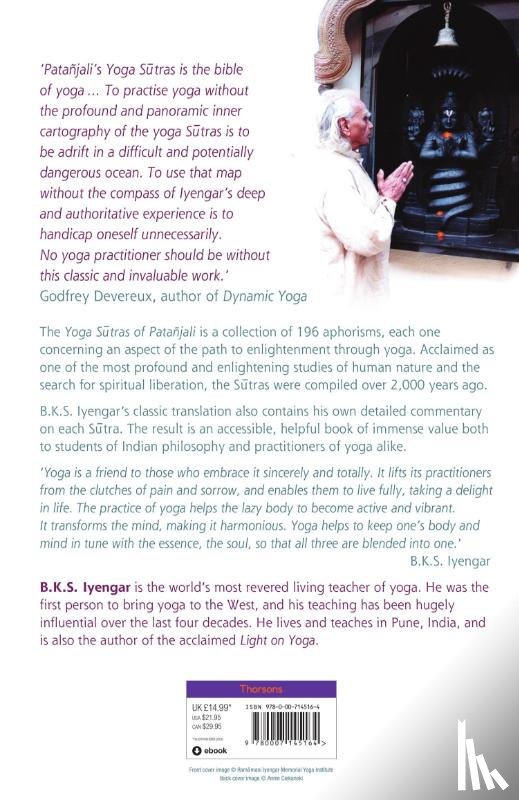 Iyengar, B. K. S. - Light on the Yoga Sutras of Patanjali