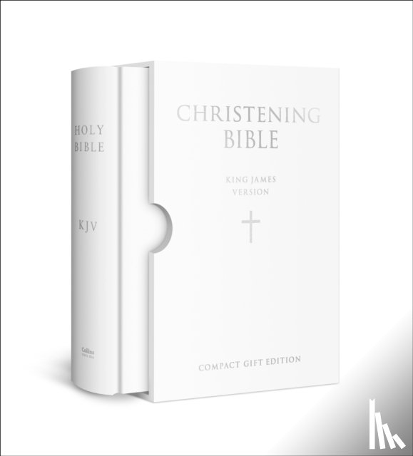 Collins UK - HOLY BIBLE: King James Version (KJV) White Compact Christening Edition