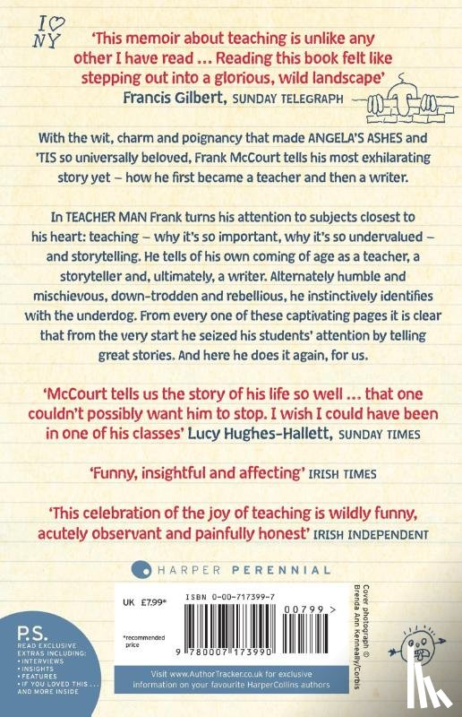 McCourt, Frank - Teacher Man