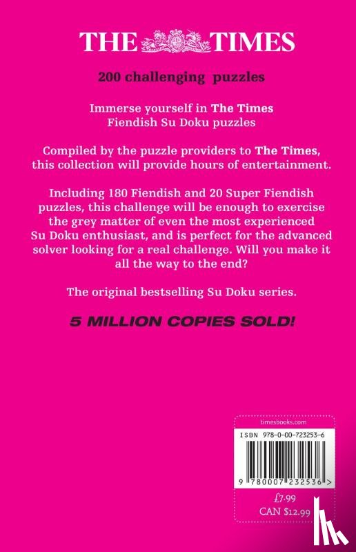 Times Mind Games - The Times Fiendish Su Doku Book 1