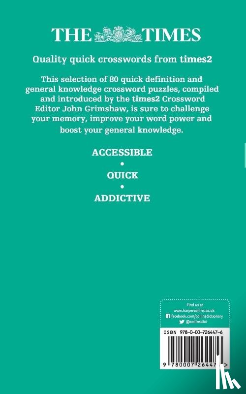 The Times Mind Games - The Times Quick Crossword Book 12
