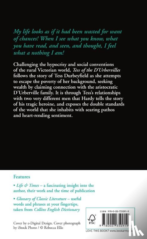 Hardy, Thomas - Tess of the D’Urbervilles