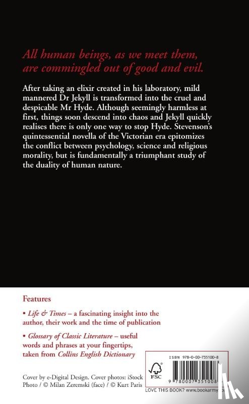 Stevenson, Robert Louis - The Strange Case of Dr Jekyll and Mr Hyde