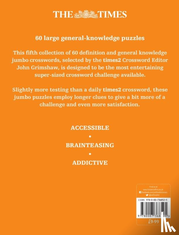 The Times Mind Games, Grimshaw, John - The Times 2 Jumbo Crossword Book 5