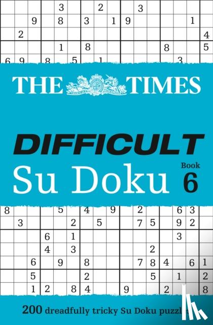 The Times Mind Games - The Times Difficult Su Doku Book 6