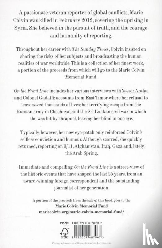 Colvin, Marie - On the Front Line