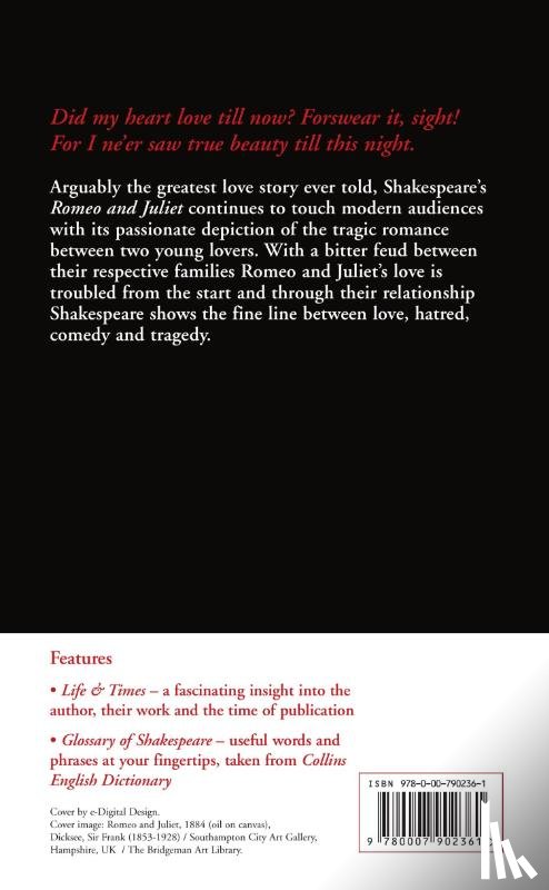 Shakespeare, William - Romeo and Juliet