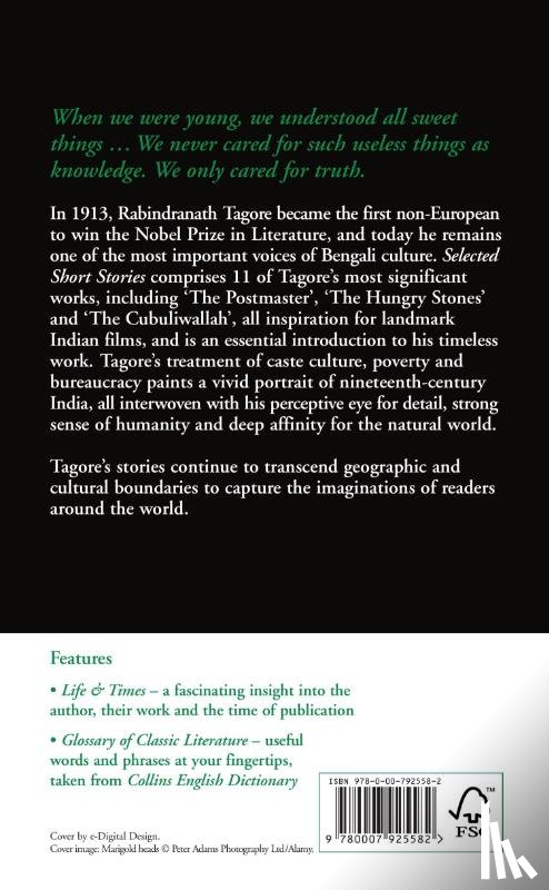 Tagore, Rabindranath - Selected Short Stories