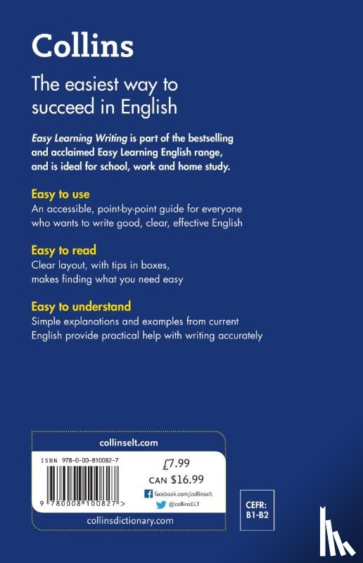 Collins Dictionaries - Easy Learning Writing