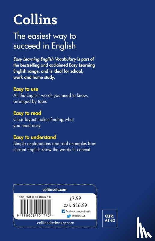 Collins Dictionaries - Easy Learning English Vocabulary