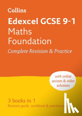 Collins GCSE - Edexcel GCSE 9-1 Maths Foundation All-in-One Complete Revision and Practice