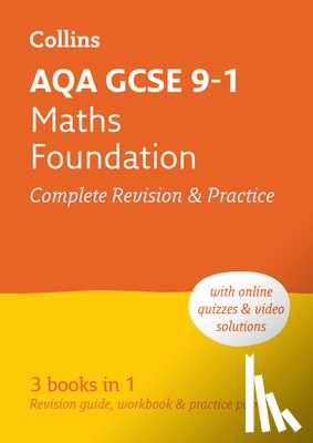 Collins GCSE - AQA GCSE 9-1 Maths Foundation All-in-One Complete Revision and Practice