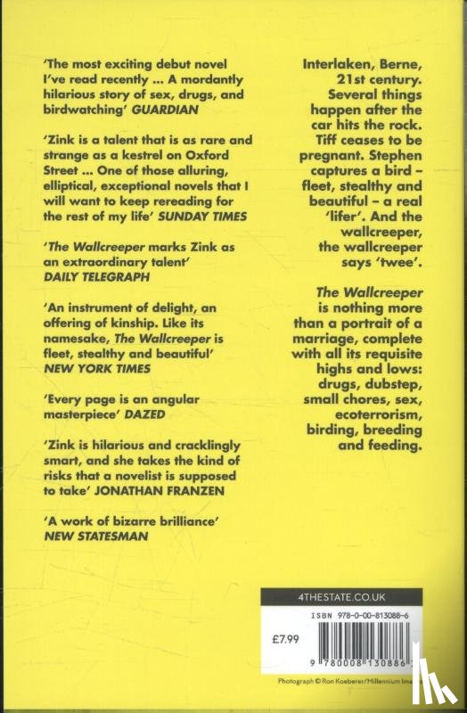 Zink, Nell - The Wallcreeper