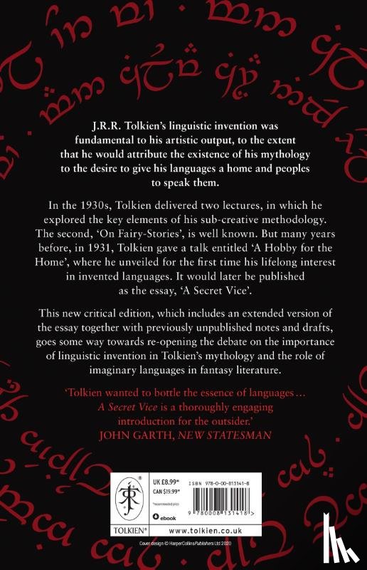 Tolkien, J. R. R. - A Secret Vice