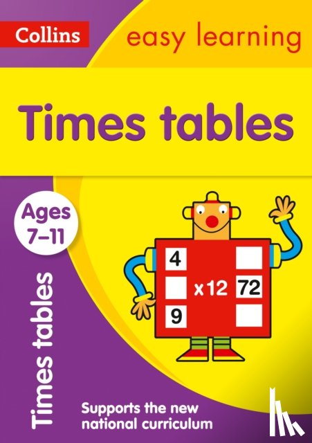 Collins Easy Learning - Times Tables Ages 7-11