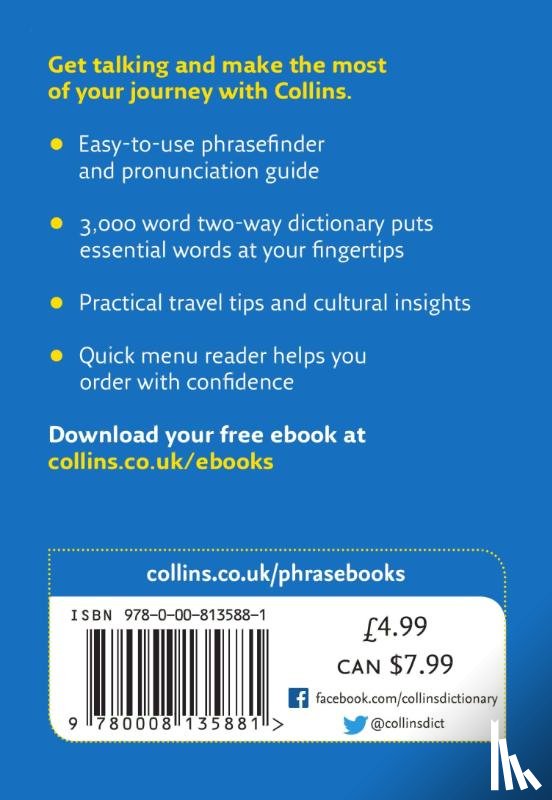 Collins Dictionaries - Collins French Phrasebook and Dictionary Gem Edition