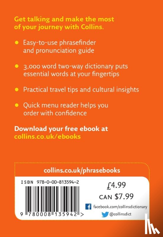 Collins Dictionaries - Collins Spanish Phrasebook and Dictionary Gem Edition