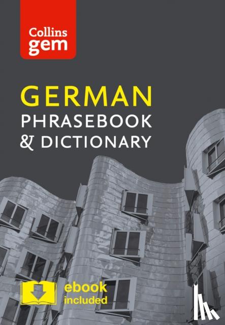 Collins Dictionaries - Collins German Phrasebook and Dictionary Gem Edition