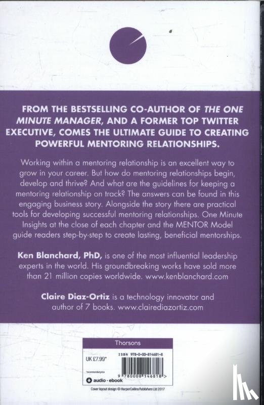 Blanchard, Ken, Diaz-Ortiz, Claire - One Minute Mentoring