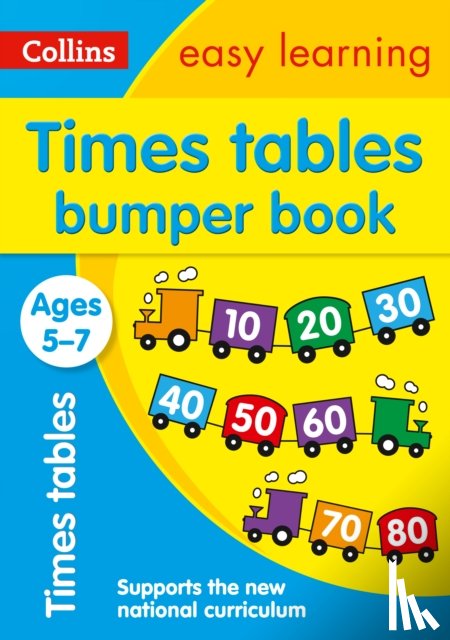 Collins Easy Learning - Times Tables Bumper Book Ages 5-7