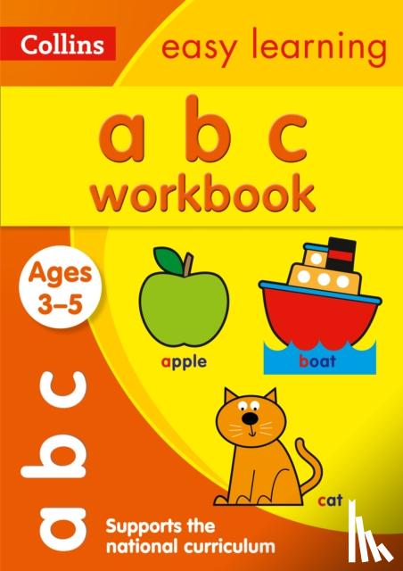 Collins Easy Learning - ABC Workbook Ages 3-5