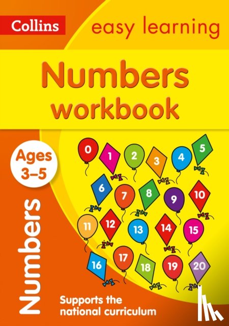 Collins Easy Learning - Numbers Workbook Ages 3-5