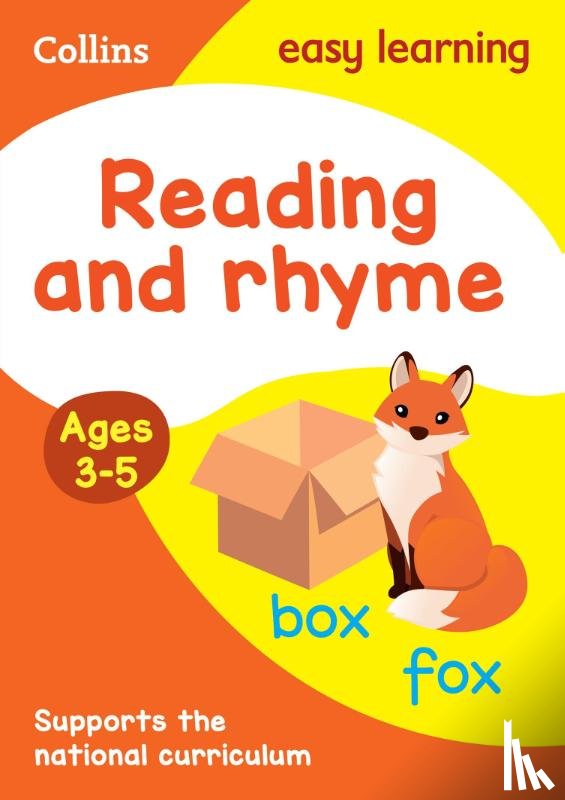 Collins Easy Learning - Reading and Rhyme Ages 3-5