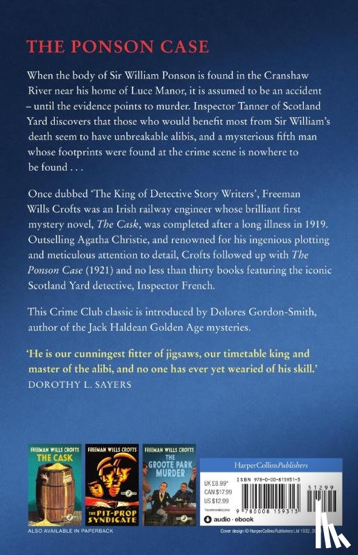 Wills Crofts, Freeman - The Ponson Case