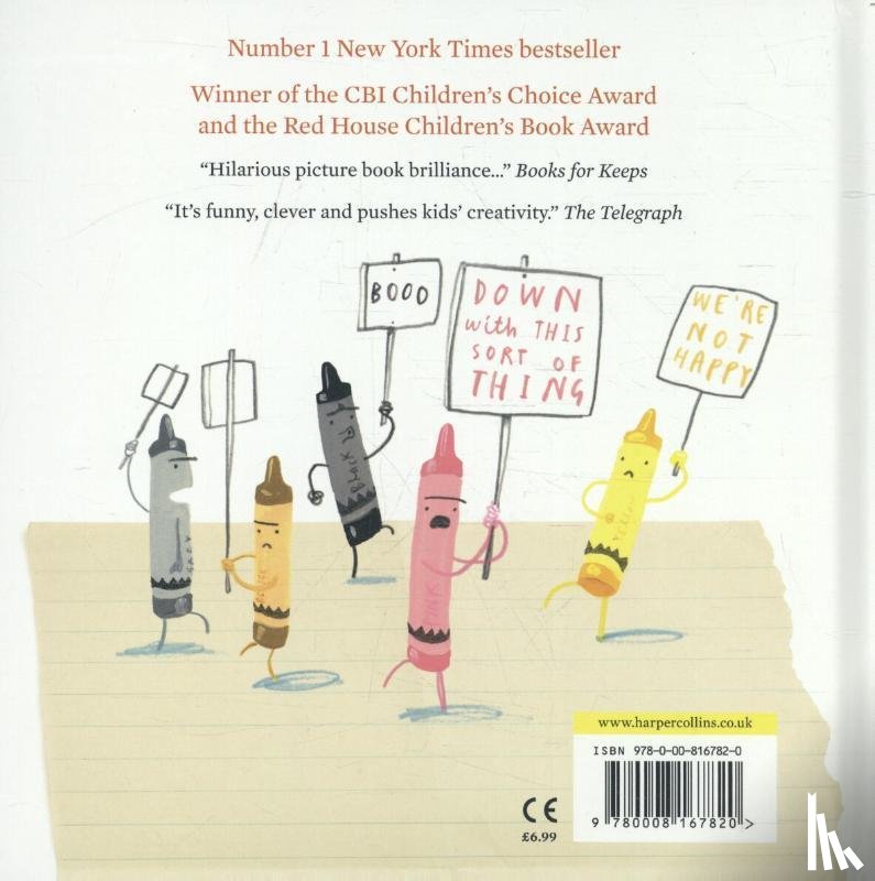 Daywalt, Drew - The Day The Crayons Quit
