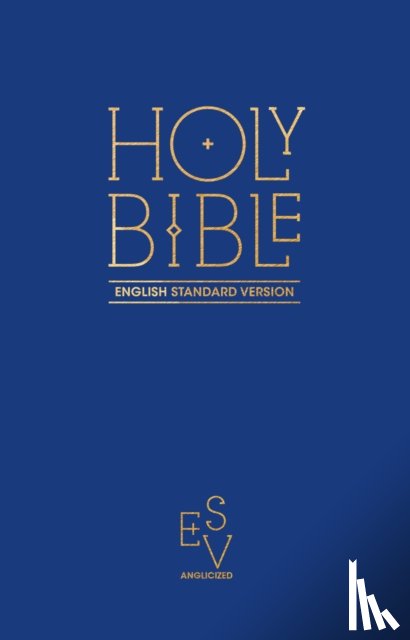  - Holy Bible: English Standard Version (ESV) Anglicised Pew Bible (Blue Colour)