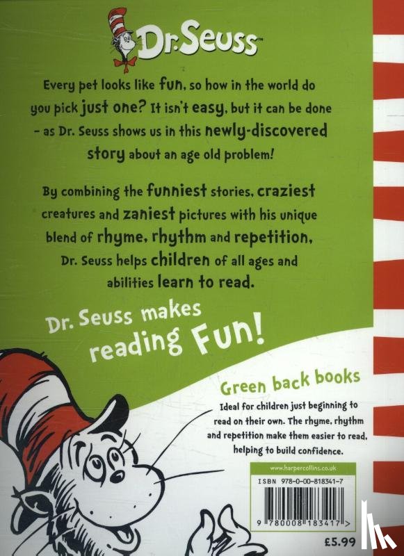 Dr. Seuss - What Pet Should I Get?