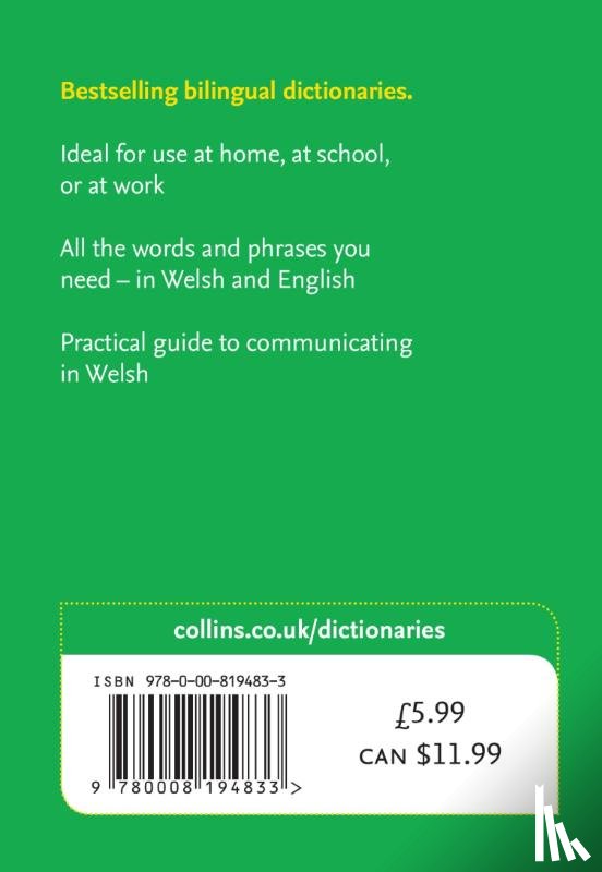 Collins Dictionaries - Welsh Gem Dictionary
