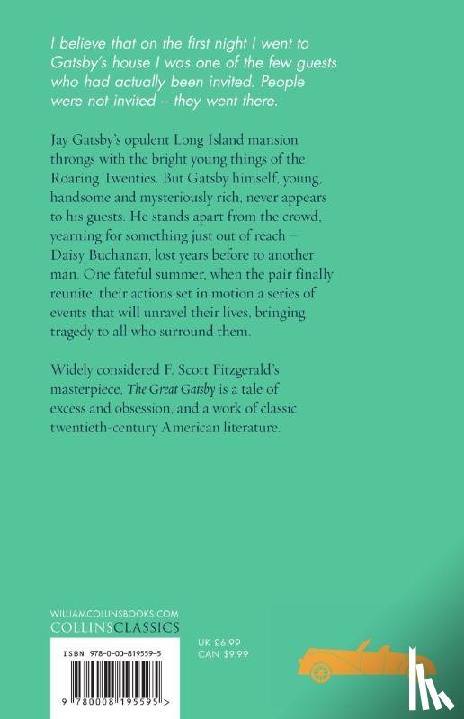 Fitzgerald, F. Scott - The Great Gatsby
