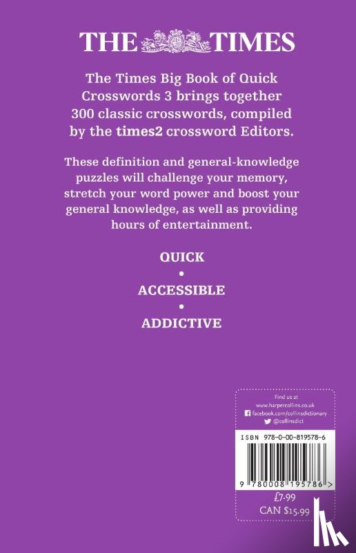 The Times Mind Games - The Times Big Book of Quick Crosswords 3