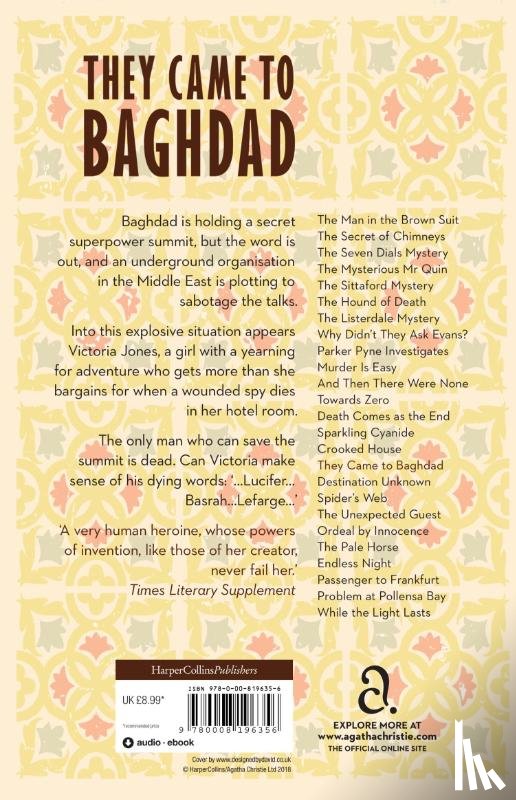 Christie, Agatha - They Came to Baghdad
