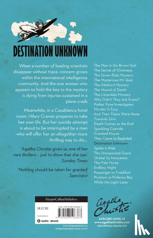 Christie, Agatha - Destination Unknown