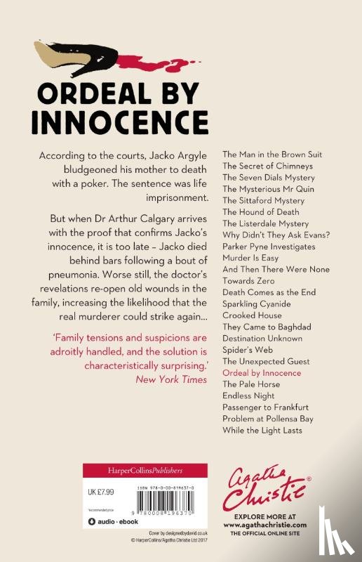 Christie, Agatha - Ordeal by Innocence