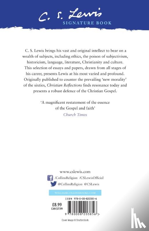 Lewis, C. S. - Christian Reflections