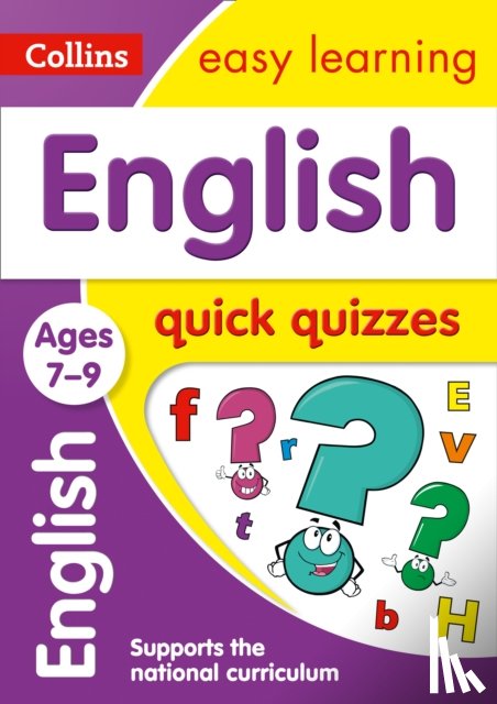 Collins Easy Learning - English Quick Quizzes Ages 7-9