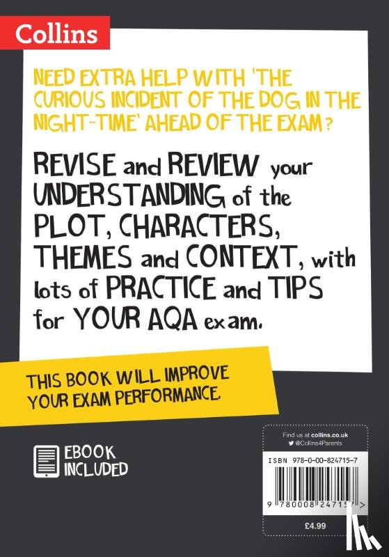 Collins GCSE - The Curious Incident of the Dog in the Night-time: AQA GCSE 9-1 English Literature Text Guide