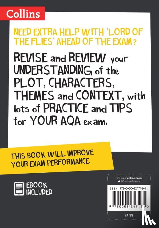 Collins GCSE - Lord of the Flies: AQA GCSE 9-1 English Literature Text Guide