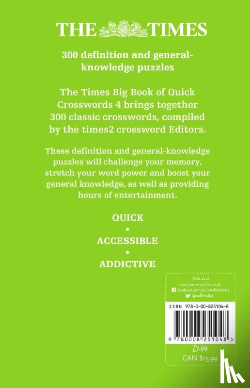 The Times Mind Games - The Times Big Book of Quick Crosswords 4