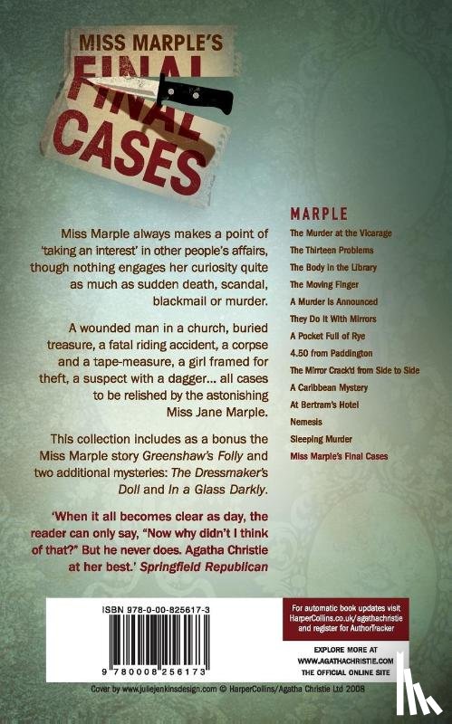 Christie, Agatha - Miss Marple’s Final Cases